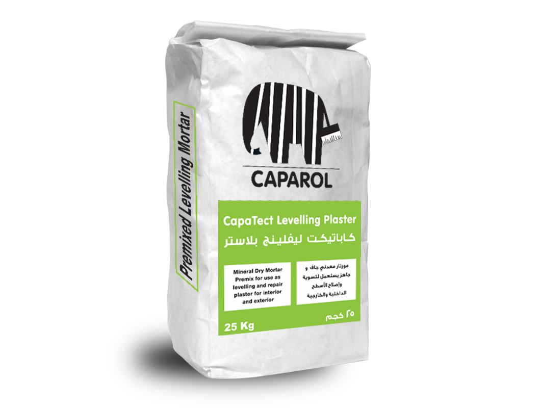 Capatect Levelling Plaster - Mineral dry pre-mixed cementitious mortar (25 kg Bag)